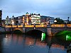 Puente O'Connell sobre el río Liffey, en Dublín