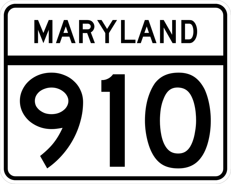 File:MD Route 910.svg