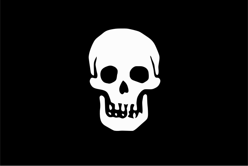 File:Pirate Death's Head Flag.svg