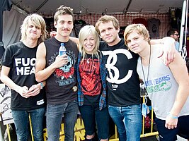 Tonight Alive at The Bamboozle Festival 2011