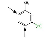 New substituents add para to either substituent in meta-chlorotoluene