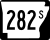 Highway 282S marker