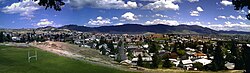 Butte viewed from the campus of Montana Tech