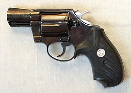 Воронёный револьвер Colt Detective Special под патрон .38 Special