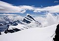 Finsteraarhorn, 4,274 metres (14,022 ft), Bernese Alps, Switzerland.