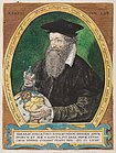 Portrait of Gerardus Mercator by Frans Hogenberg, 1574