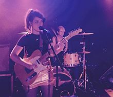 Honeyblood performing at May 2015 Dot to Dot Festival