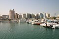 A boatyard in Manama, the capital of Bahrain.