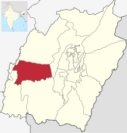 Location in Manipur