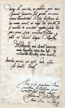 Oldest manuscript of Comenius.jpg