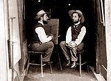 Mr. Toulouse paints Mr. Lautrec (ca. 1891)