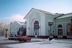 Lubny train station