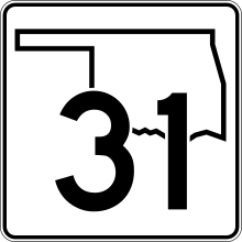 Oklahoma State Highway 31.svg