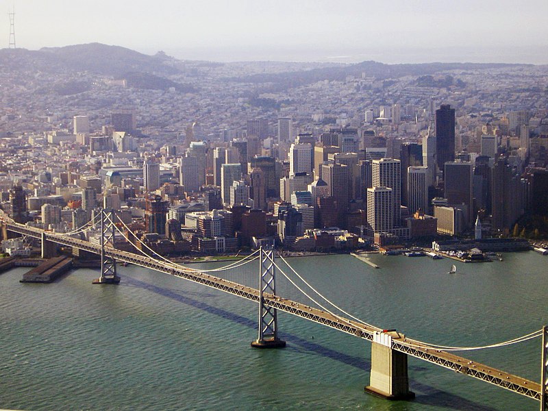 File:SF and Bay Bridge.JPG