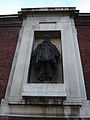 Statue of Shackleton at the Royal Geographical Society