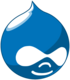 Логотип программы Drupal