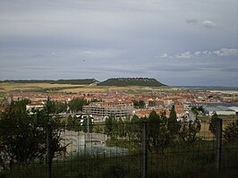 La Cistérniga desde el Cerro de San Cristóbal