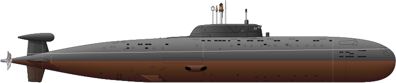 Файл:Sierra I class SSN.svg