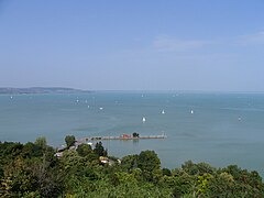 Lake Balaton, the largest lake in Central Europe