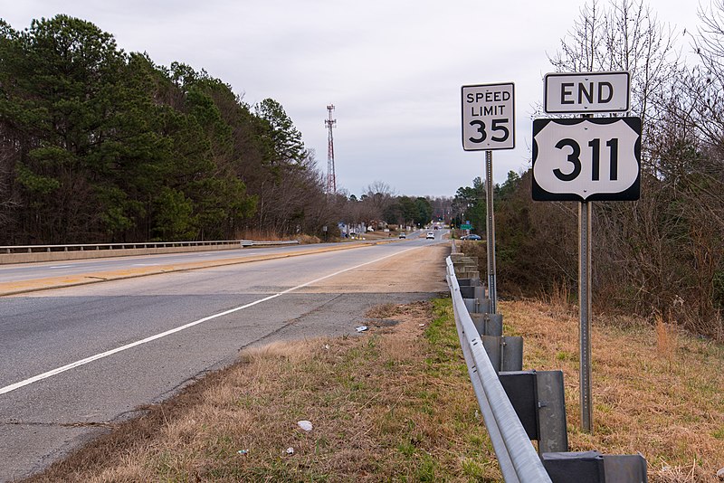 File:US 311 End-Randleman.jpg