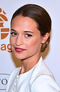 Photo of Alicia Vikander in 2013.