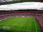 Inside Arsenal's current stadium, the Emirates Stadium