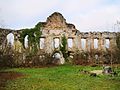 Castle ruins, interior