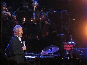 Burt Bacharach performing in a concert in 2008