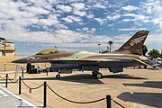 F-16A Netz #107 with kill marks of 116 Squadron "Defenders Of The South" – also at Ramat David