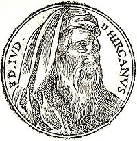 Портрет из сборника биографий Promptuarii Iconum Insigniorum (1553 год)