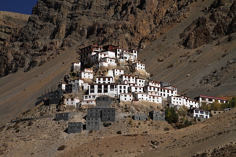 File:Kye Gompa-10-Klosterburg-gje.jpg