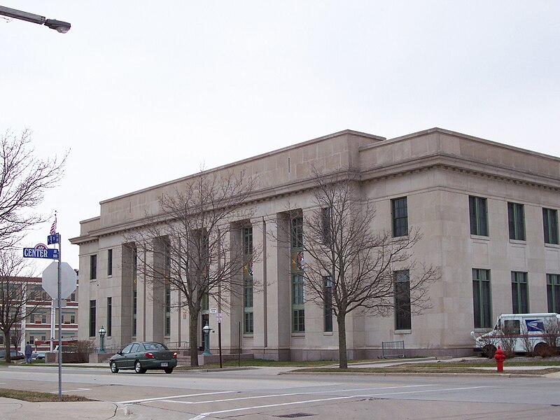 File:SheboyganWisconsinPostOffice.jpg