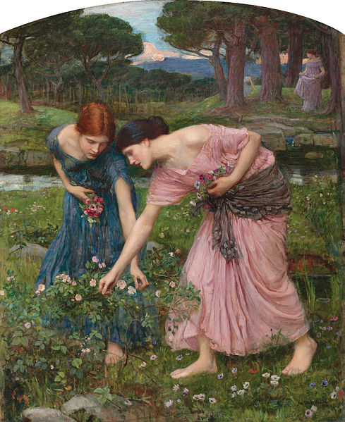 File:Waterhouse-gather ye rosebuds-1909.jpg