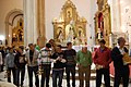 Campanilleros en la Misa de la Aurora, Aracena.