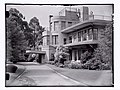 Burnham Beeches mansion in the Dandenong Ranges outside Melbourne, completed 1933 in the Streamline Moderne style. The architect was Harry Norris