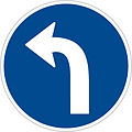 Turn left ahead