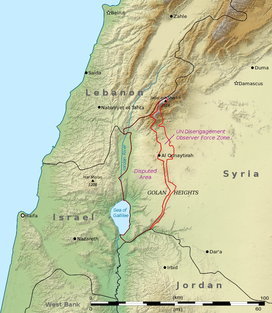 Tal El-Saki is located in Golan Heights