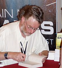 Iain M. Banks at 63rd World Science Fiction Convention in Glasgow, August 2005