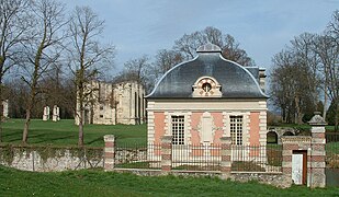 Angle pavilion, restored in March 2005