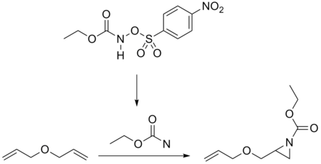 Nitrene addition