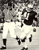 Logan returning an interception against Tulane, 1972