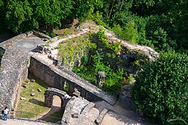 施洛斯堡城堡（法語：Château du Schlossberg (Forbach)）遺址