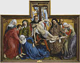 Rogier van der Weyden, The Descent from the Cross, c. 1435