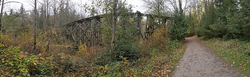 File:Whatcom Creek railroad trestle.jpg