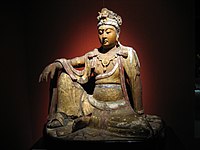 A wooden Bodhisattva from the Song Dynasty (960–1279)