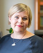 Annika Saarikko, chairwoman of the Centre Party