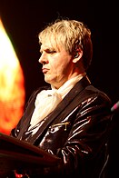 Nick Rhodes in 2012