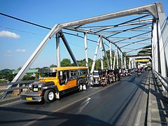 Gen. Alejo S. Santos Bridge[11] crossing over the Angat River