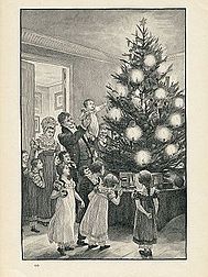 Christmas in the Netherlands, c. 1899