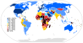 Internet Penetration World Map